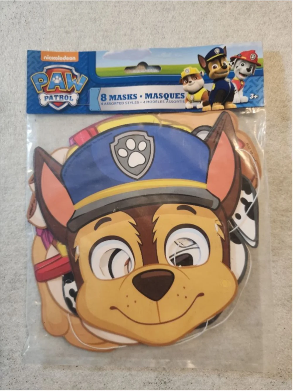 10 Piece Paw Patrol Birthday Party Supplies Tablecloths, Napkins, Plates, Favors